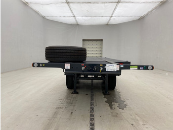 חָדָשׁ סמיטריילר מוביל מכולות/ החלפת גוף SERGOMEL Chassis/Plateau 20FT - NEW: תמונה 2