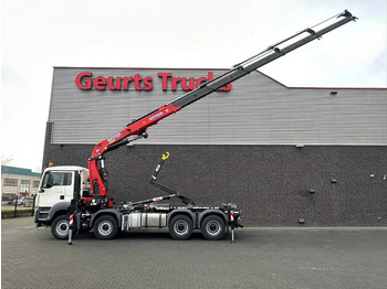 משאית הרמת וו, משאית מנוף MAN TGS 35.460 8X4 BL+ HYVA 18.55.S HAAKARMSYSTEEM EFFER 395-5 KRAAN/KRAN/CRANE/GRUA: תמונה 4