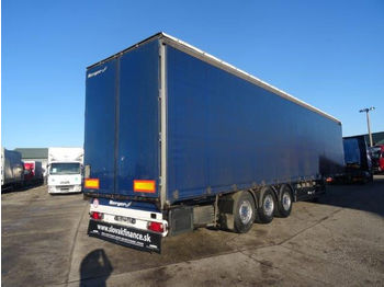 סמיטריילר עם וילונות צד Berger threesided strickling,lifting axle: תמונה 1