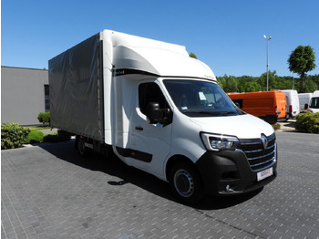 כלי רכב מסחרי עם וילונות צד RENAULT MASTER  TARPAULIN 10 PALLETS WEBASTO CRUISE CONTROL LED LIGHTS PNEUMATICS AIR CONDITIONING  165HP: תמונה 4