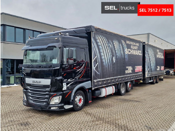 משאית וילונות צד DAF XF 460