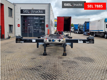 סמיטריילר מוביל מכולות/ החלפת גוף Krone SD / Teleskop / Liftachse: תמונה 2