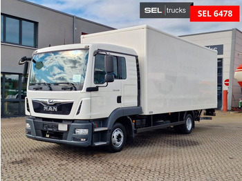 כלי רכב מסחרי עם תיבה MAN