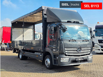 משאית וילונות צד Mercedes-Benz Atego 1221 / Ladebordwand / Rückfahrkamera: תמונה 3 משאית וילונות צד Mercedes-Benz Atego 1221 / Ladebordwand / Rückfahrkamera: תמונה 3