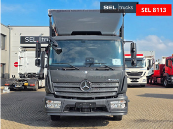 משאית וילונות צד Mercedes-Benz Atego 1221 / Ladebordwand / Rückfahrkamera: תמונה 2 משאית וילונות צד Mercedes-Benz Atego 1221 / Ladebordwand / Rückfahrkamera: תמונה 2