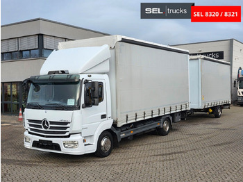 כלי רכב מסחרי עם וילונות צד MERCEDES-BENZ