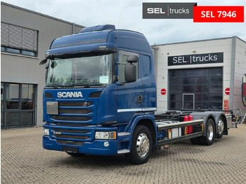 מוביל מכולות/ משאית החלפת גוף SCANIA G 410