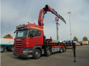 משאית צד נופל/ שטוחה SCANIA R 480