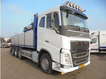 משאית צד נופל/ שטוחה, משאית מנוף Volvo FH FH 460 8X2: תמונה 5