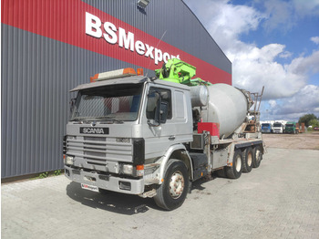 משאית מערבלת בטון SCANIA 113