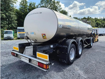קרון נגרר עם מכל עבור הובלה של חלב ETA ISOLATED INOX TANK 15000L - 1 COMP: תמונה 4