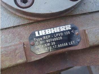 משאבה הידרולית LIEBHERR