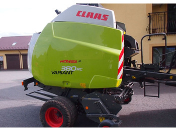 מכונת צרור עגולה Prasa Claas VARIANT 380 RC  2014 Prasa rolująca z nożami i opuszczana podłoga: תמונה 3
