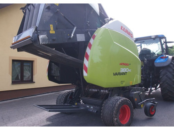 מכונת צרור עגולה Prasa Claas VARIANT 380 RC  2014 Prasa rolująca z nożami i opuszczana podłoga: תמונה 5