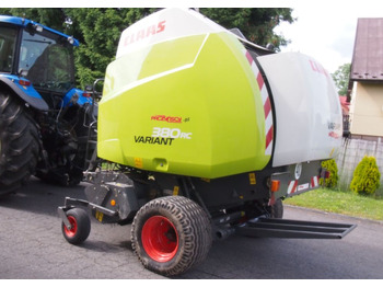 מכונת צרור עגולה Prasa Claas VARIANT 380 RC  2014 Prasa rolująca z nożami i opuszczana podłoga: תמונה 2