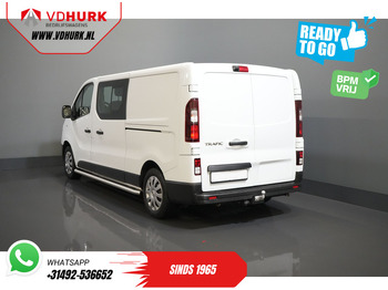 כלי רכב מסחרי קטן, כלי רכב מסחרי קומבי Renault Trafic 2.0 dCi 120 pk L2 DC Dubbel Cabine BPM VRIJ! Ready2Go LED/ 2x schuifdeur/ Sidebars/ Carplay/ Climate/ Camera/ PDC/ Cruise/ Trekh: תמונה 2