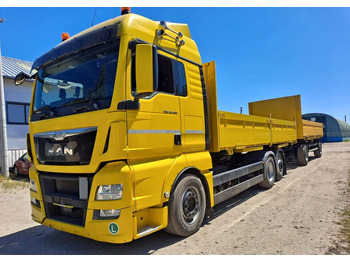 משאית עם שלדת תא MAN TGX 26.480