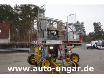 פלטפורמה אווירית France Elevateur FE Lor'Axe - 4'Axe Railroad Hubarbeitsbühne Zweiwege Oberleitung 4x4: תמונה 2