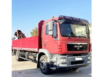 משאית צד נופל/ שטוחה MAN TGM 18.340