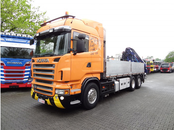 משאית צד נופל/ שטוחה SCANIA R 480