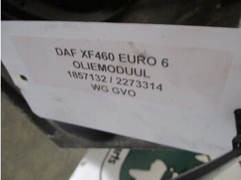 מקרר שמן עבור משאית DAF XF106 1857132 / 2273314 OLIEMODUUL EURO 6: תמונה 2