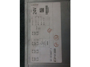 מערכת חשמל עבור משאית MAN TGX 81.27101-6593 / R2.1 TACHOGRAAF EURO 6 822610KM: תמונה 2