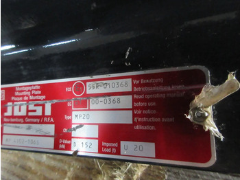 מצמד גלגל חמישי עבור משאית jost 81.42710-6284//81.42175-0037//81.42710-6310 JOST D152 MP20: תמונה 5