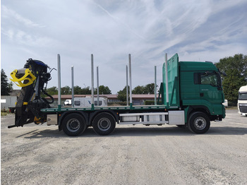 משאית עץ, משאית מנוף MAN TGX 33.500 Holz LKW Euro6 6x4 (9): תמונה 4