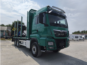 משאית עץ, משאית מנוף MAN TGX 33.500 Holz LKW Euro6 6x4 (9): תמונה 2