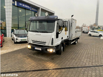 משאית צד נופל/ שטוחה, משאית מנוף Iveco Eurocargo ML80E17 / HDS HMF / 1 Owner / Doka: תמונה 5