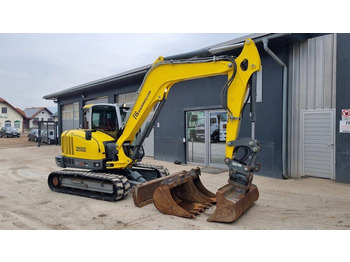 מיני מחפר WACKER NEUSON ET90 - Powertilt - 3X Buckets - 2018 Year - Camera: תמונה 4