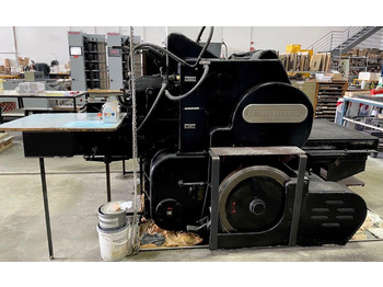 מכונת כריכה Original Heidelberg Zylinder OHZ SBB size 56 x 82 cm only for die cutting: תמונה 2