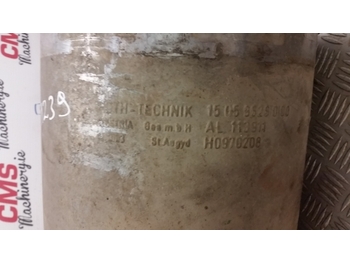 עמם-פליטה עבור טרקטור חקלאי John Deere 6510, 6610, 6810, 6910 Muffler Al113911: תמונה 3