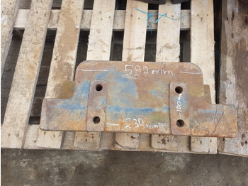 משקל נגד New Holland Tl70, Tl80,tl100 Series Main Weight Carrier Block 87302955, 47129560: תמונה 5