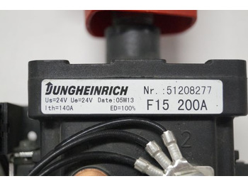 מערכת חשמל עבור ציוד לטיפול בחומרים Jungheinrich 51208277 | Noodstop schakelaar Emergency disconnector 200A Noodstop schakelaar Emergency disconnector 200A: תמונה 2