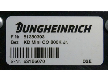 לוח מחוונים עבור ציוד לטיפול בחומרים Jungheinrich 51350393 | Display KD mini Co 800K Jr. sn. 631E6070: תמונה 3