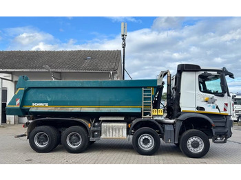 מזהיר Mercedes-Benz Arocs 4145 AK 8x6 | Wywrotka trójstronna Schmitz Mulde | Klima | Kamera |: תמונה 3 מזהיר Mercedes-Benz Arocs 4145 AK 8x6 | Wywrotka trójstronna Schmitz Mulde | Klima | Kamera |: תמונה 3