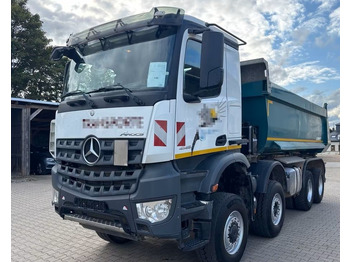 מזהיר Mercedes-Benz Arocs 4145 AK 8x6 | Wywrotka trójstronna Schmitz Mulde | Klima | Kamera |: תמונה 2 מזהיר Mercedes-Benz Arocs 4145 AK 8x6 | Wywrotka trójstronna Schmitz Mulde | Klima | Kamera |: תמונה 2