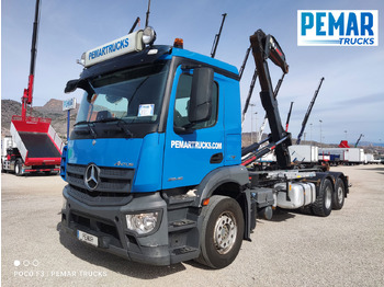 מוביל מכולות/ משאית החלפת גוף MERCEDES-BENZ Antos 2546