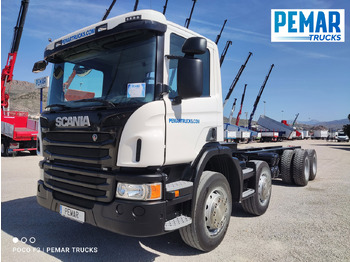 משאית עם שלדת תא SCANIA P 410