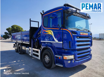מזהיר, משאית מנוף SCANIA R 420 6X2 GRUA PALFINGER PK 23002 BASCULANTE: תמונה 4