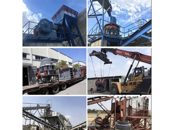 חָדָשׁ מגרסת מלחציים Kinglink PE600x900 24"x36" River Rock Stone Jaw Crusher: תמונה 2