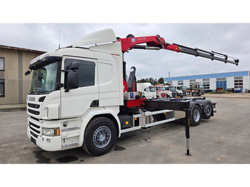 משאית הרמת וו SCANIA P