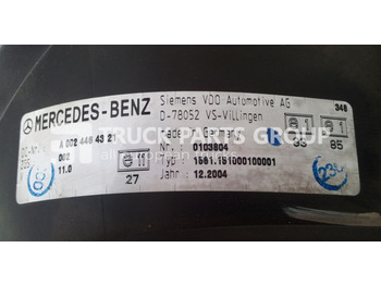 לוח מחוונים עבור משאית MERCEDES-BENZ actros, MP2, MP3 EURO3, EURO4, EURO5, instrument panel, instrume dashboard: תמונה 4