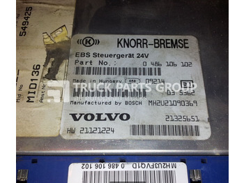 ECU עבור משאית VOLVO FH13, FM13, EBS control unit, EURO 4, EURO 5, electronic brake c control unit: תמונה 2