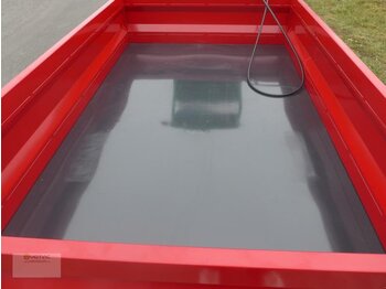 חָדָשׁ מסיר פסולת/ קרון נגרר חקלאי Vemac Kipper Heckkipper Kippanhänger Anhänger 2ton 2000kg NEU: תמונה 5