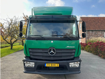 משאית תיבה Mercedes-Benz Atego 1018 / NL TRUCK / EURO 6 / AIRCO / BOX+LIFT+SIDE DOOR / AUTOMATIC: תמונה 2