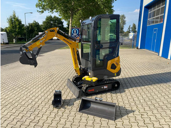 מיני מחפר Minibagger BK1250KJSR inkl. Schaufelpaket *INKL.19% MWST*BERGER KRAUS*KUBOTA*VERSTELLFAHRWERK *SOFORT!*: תמונה 2