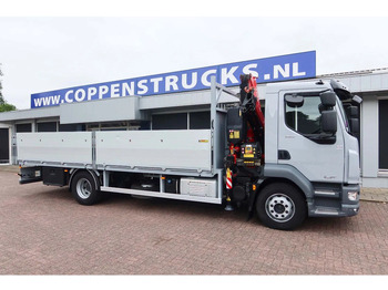 משאית מנוף DAF LF 260 Open+Kraan Fassi F 85 V 023+Radio controle: תמונה 2