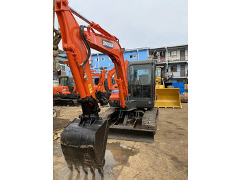 מחפר סורק Used excavator Doosan DX60 with excellent working condition on sale Used Doosan DX60 excavator, Doosan DX60  mini excavators: תמונה 5